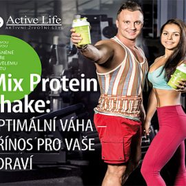 Brožúra "Mix Protein Shake" (CZ), 1 ks