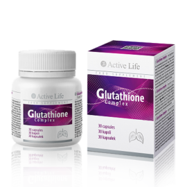 Glutatione complex, váha: 11,70 g (30 kapsúl po 390 mg)