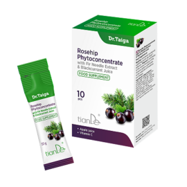 Extrakt z jedľového ihličia so šípkovou a ríbezľovou šťavou, 100 g (10 kusov po 10 g)