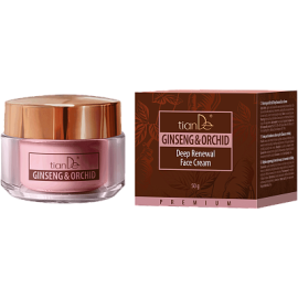 Krém na hĺbkovú obnovu pleti Ženšen a orchidea, 50 g