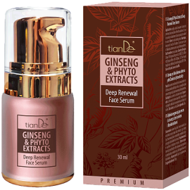 Sérum pre hĺbkovú obnovu pleti: Ženšen a fytoextrakty, 30 ml